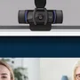 Logitech C920S HD Pro Webcam 1080p Full HD Enfoque Automático, Micrófonos Estéreo, Tapa Privacidad, 78°, USB, Negro - 960-001252