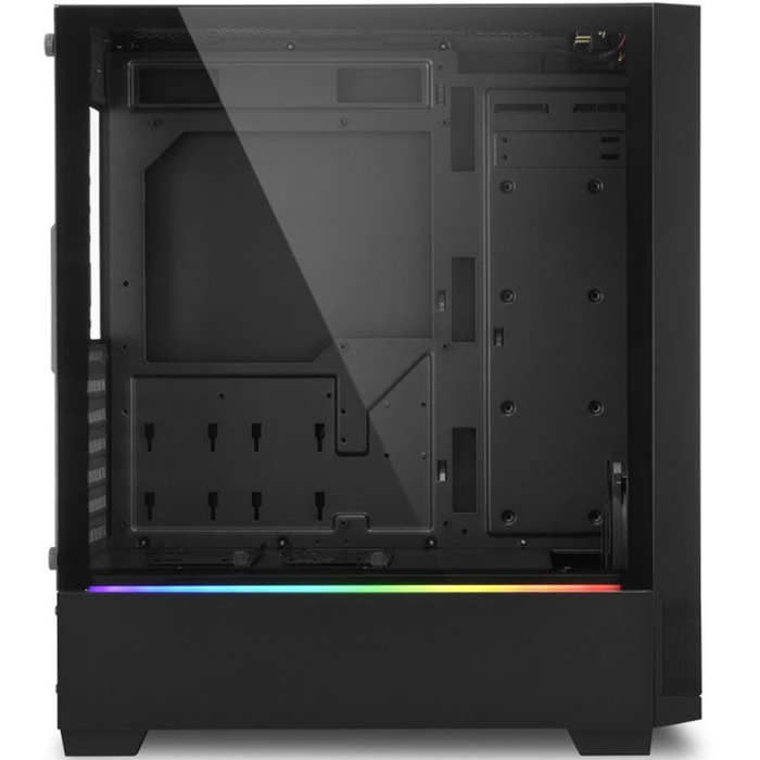 Sharkoon RGB FLOW Midi Tower Negro