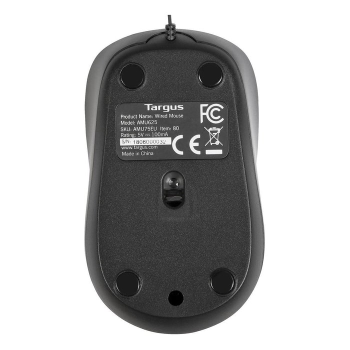 Targus Compact Blue Trace Mouse Negro Targus Compact Blue Trace Mouse Negro