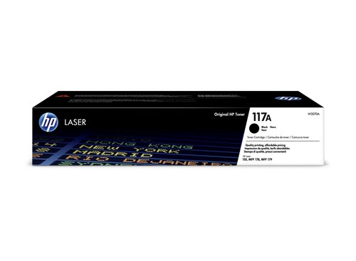 HP 117A W2070A Cartucho de tóner Original Negro HP 117A W2070A Cartucho de tóner Original Negro