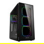 Sharkoon TG6 RGB Midi Tower PC Negro con Ventana de Cristal y Ventiladores LED RGB