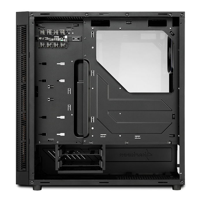 Sharkoon TG6 RGB Midi Tower PC Negro con Ventana de Cristal y Ventiladores LED RGB