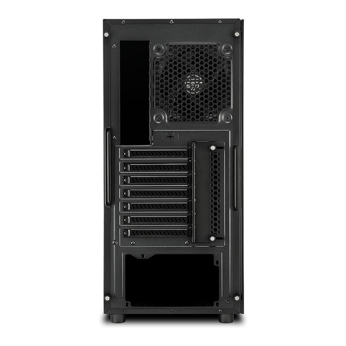 Sharkoon TG6 RGB Midi Tower PC Negro con Ventana de Cristal y Ventiladores LED RGB