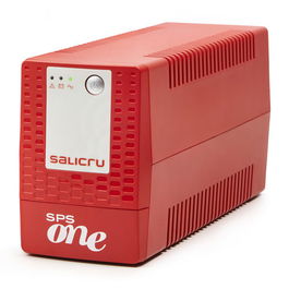 SALICRU SPS ONE 700VA SAI/UPS Regulación AVR, 360W, Torre, Interactivo, USB, Rojo, Referencia 662AF000002