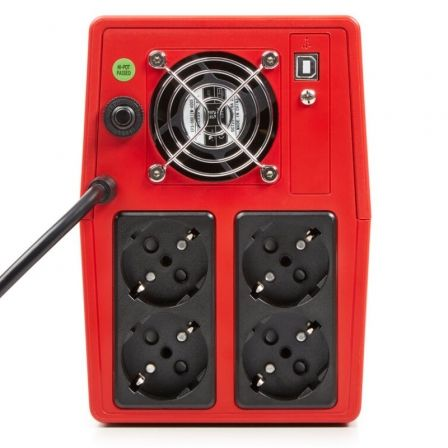 Salicru SPS 1500 ONE UPS SAI Sistema de Alimentación Ininterrumpida, 1500VA/900W, Interactivo, AVR, 4 Salidas, Torre, USB, para PC, Windows, Linux, Mac