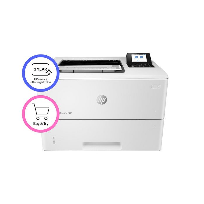 HP LaserJet Enterprise M507dn Blanco