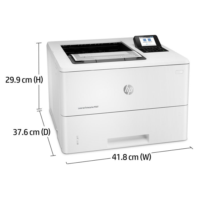 HP LaserJet Enterprise M507dn Blanco