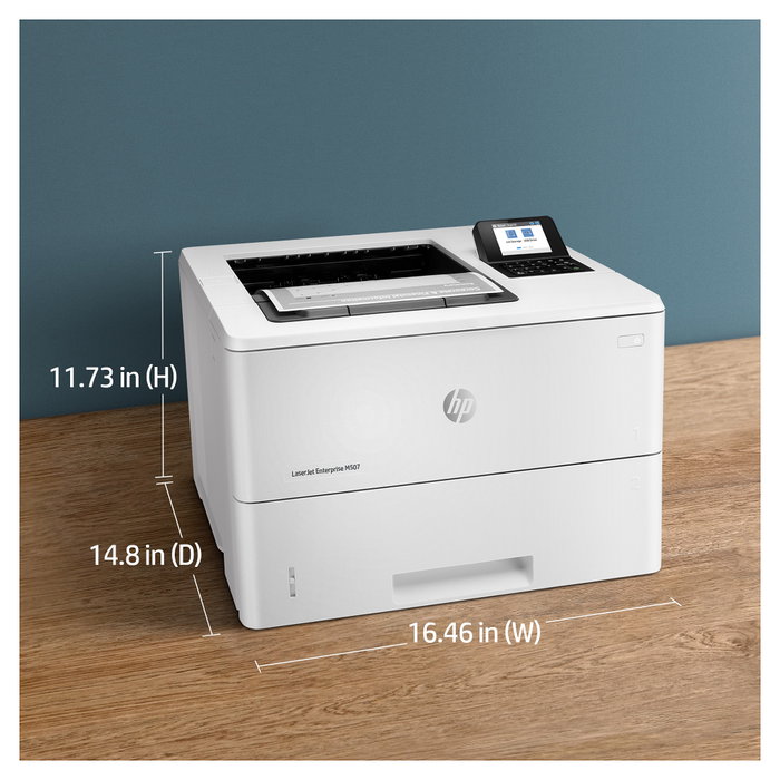 HP LaserJet Enterprise M507dn Blanco