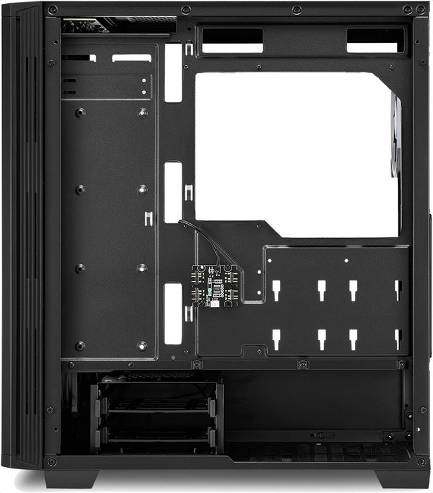 SHARKOON RGB LIT 200 Midi Tower Negra SHARKOON RGB LIT 200 Midi Tower Negra