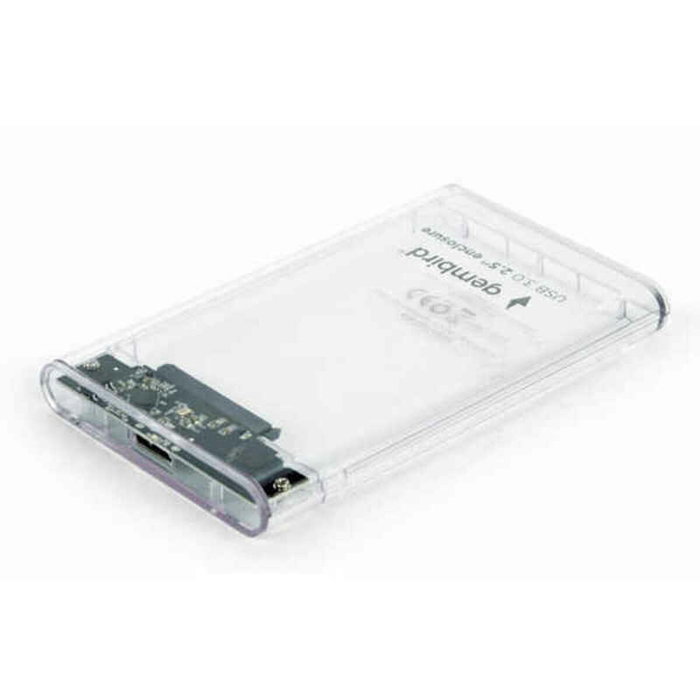 GEMBIRD Caja para disco duro externo EE2-U3S9-6 de 2.5 pulg. Transparente