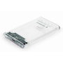 GEMBIRD Caja para disco duro externo EE2-U3S9-6 de 2.5 pulg. Transparente