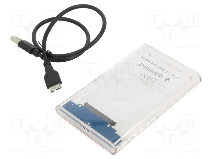 Gembird EE2-U3S9-6 Caja Externa USB 3.0 para Disco Duro 2.5'' Transparente Gembird EE2-U3S9-6 Caja Externa USB 3.0 para Disco Duro 2.5'' Transparente