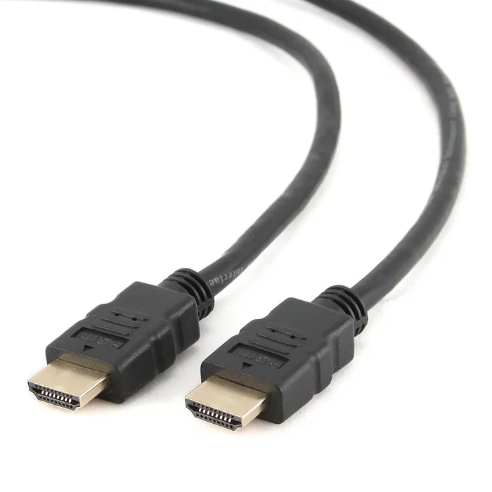 Gembird Cable HDMI Macho-Macho 1.8M CC-HDMIL-1.8M 4K UHD 60Hz 18Gbps HDMI 2.0 con Ethernet, ARC, Audio Dolby TrueHD, Conectores Chapados en Oro, Negro
