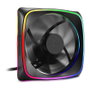 Sharkoon RGB SHARK Lights Ventilador de Caja 120 mm Negro