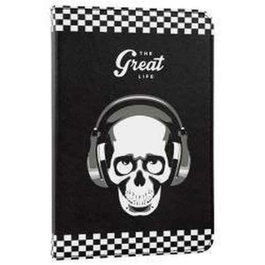 Evitta Funda Urban Trendy Skull para Tablet 9,7-10,1 pulgadas Folio Negro