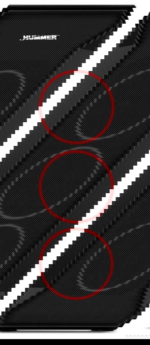 NOX Hummer Quantum Caja PC Mini Tower ATX Negro ARGB - 4 Ventiladores ARGB, Cristal Templado, USB 3.0, USB 2.0, Compatible con Refrigeración Líquida