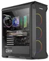 NOX Hummer Quantum Caja PC Mini Tower ATX Negro ARGB - 4 Ventiladores ARGB, Cristal Templado, USB 3.0, USB 2.0, Compatible con Refrigeración Líquida