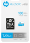 HP Tarjeta de Memoria Micro Secure Digital (Micro SD) 128GB Class 10