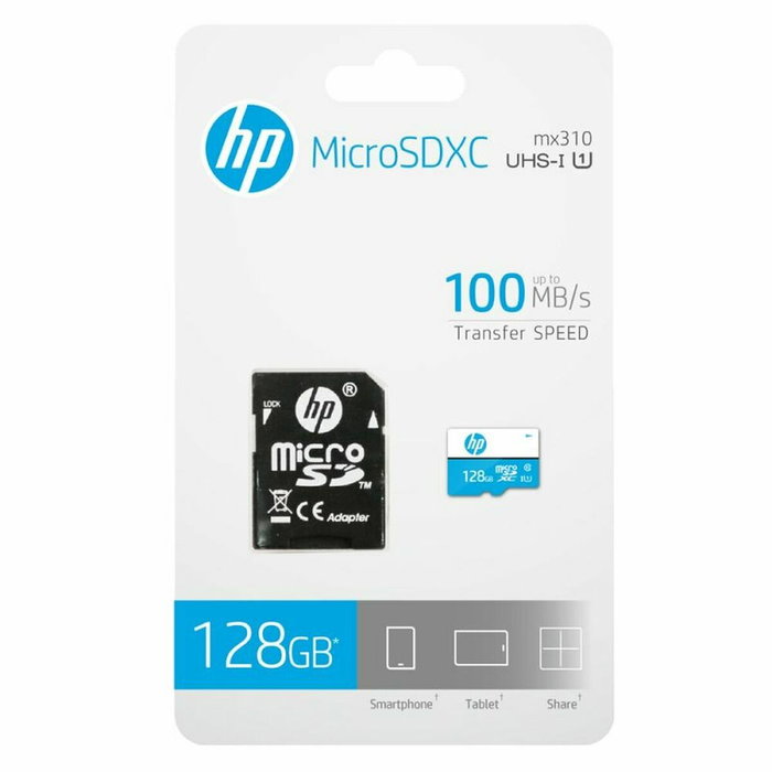 HP HFUD128-1U1BA MicroSDXC 128 GB Clase 10