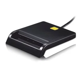 Tooq TQR-210B Lector de Tarjetas Inteligentes USB 2.0 Negro