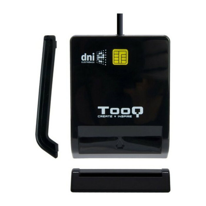 Tooq TQR-210B Lector de DNIe USB 2.0 Negro