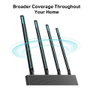 TP-Link Archer C80 AC1900 Router Inalámbrico Dual-Band Gigabit Negro