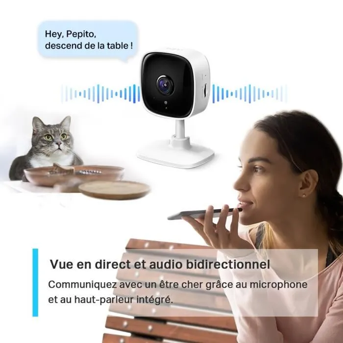 Tp-Link Tapo C100 Cámara de Videovigilancia Blanca Tp-Link Tapo C100 Cámara de Videovigilancia Blanca