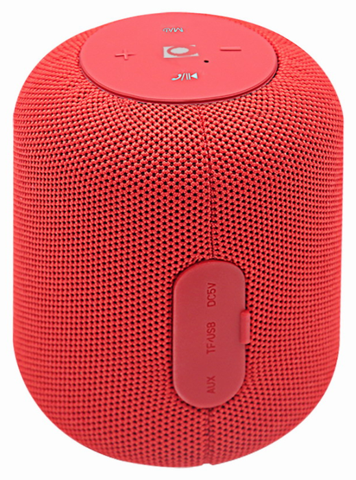 GEMBIRD Altavoz Portátil SPK-BT-15-R Rojo 5W
