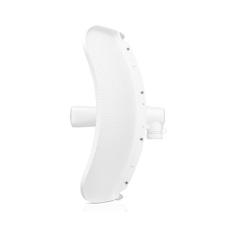 Ubiquiti LBE-5AC-LR Antena Direccional Inalámbrica de 5 GHz, 26 dBi, con Puerto Gigabit Ethernet (10/100/1000Base-T), Blanco