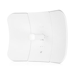 Ubiquiti LBE-5AC-LR Antena Direccional Inalámbrica de 5 GHz, 26 dBi, con Puerto Gigabit Ethernet (10/100/1000Base-T), Blanco