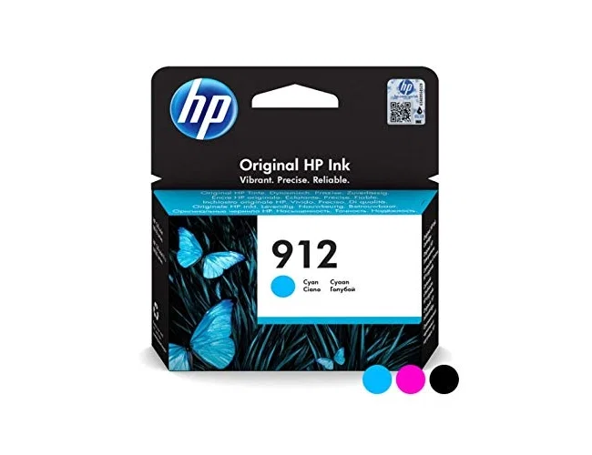 HP Cartucho de Tinta 912 Negro (3YL80AE) Original HP Cartucho de Tinta 912 Negro (3YL80AE) Original