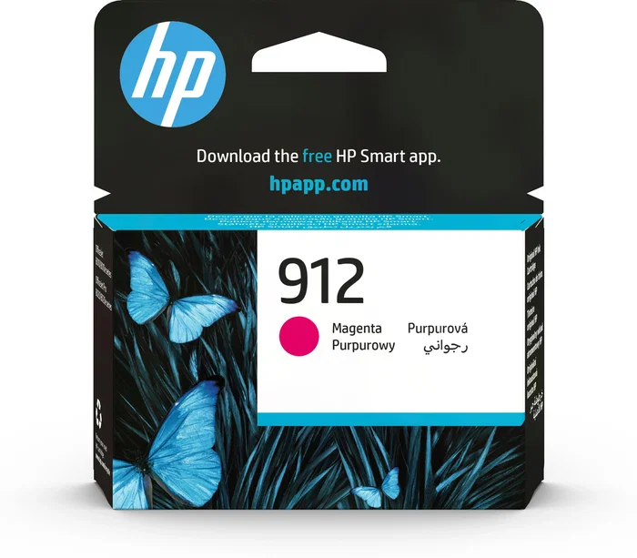 HP Cartucho de tinta Original 912 Magenta (3YL78AE) Rendimiento Estándar