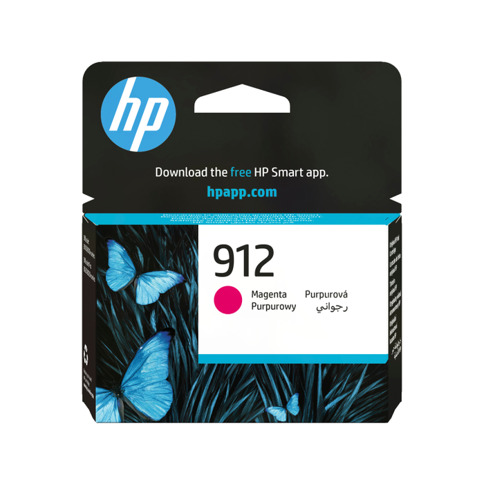 HP Cartucho de tinta Original 912 Magenta (3YL78AE) Rendimiento Estándar
