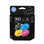 HP 303 Multipack de Cartuchos de Tinta Negro y Tricolor (3YM92AE) Original