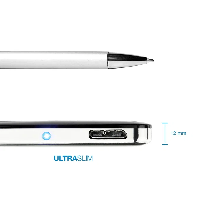 TooQ Caja Externa para Disco Duro/SSD 2.5" Hasta 7mm SATA USB 3.0 TQE-2538B - Aluminio Ultraplana - Negro