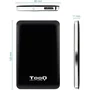 Tooq Carcasa Externa HDD/SSD 2.5" hasta 7,0mm SATA USB 3.0/3.1 Gen 1 Ultraplana Negro