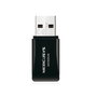 Mercusys Adaptador Wifi USB 2.0 MW300UM N300 Mini Inalámbrico 300Mbps 2.4GHz Windows 10/8.1/8/7/XP