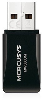 Mercusys MW300UM Adaptador Wi-Fi USB N300 300Mbps Mercusys MW300UM Adaptador Wi-Fi USB N300 300Mbps