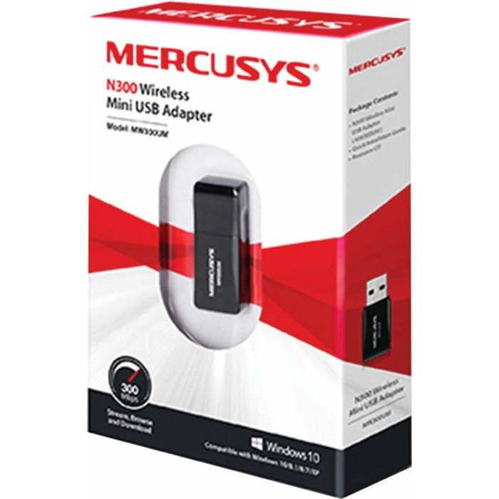 Mercusys MW300UM Adaptador Wi-Fi USB N300 300Mbps Mercusys MW300UM Adaptador Wi-Fi USB N300 300Mbps