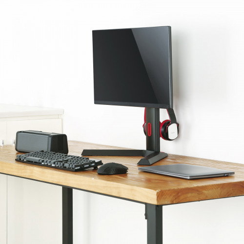 Soporte Gaming para Monitor TooQ DB1401TN-B/ hasta 8 kg