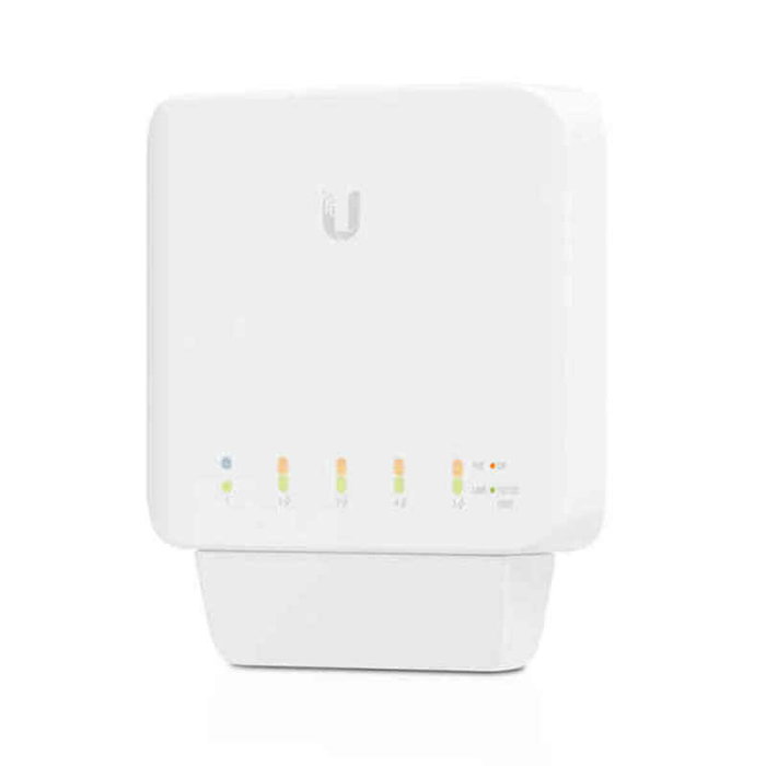 Ubiquiti UniFi USW-Flex Switch Gigabit L2 con 5 puertos y soporte PoE Blanco Ubiquiti UniFi USW-Flex Switch Gigabit L2 con 5 puertos y soporte PoE Blanco