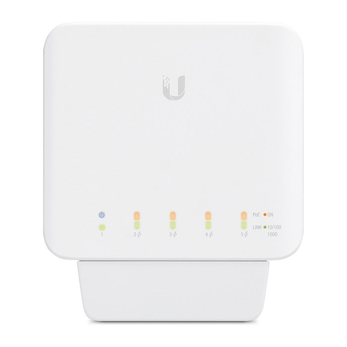 Ubiquiti UniFi USW-Flex Switch Gigabit L2 con 5 puertos y soporte PoE Blanco Ubiquiti UniFi USW-Flex Switch Gigabit L2 con 5 puertos y soporte PoE Blanco