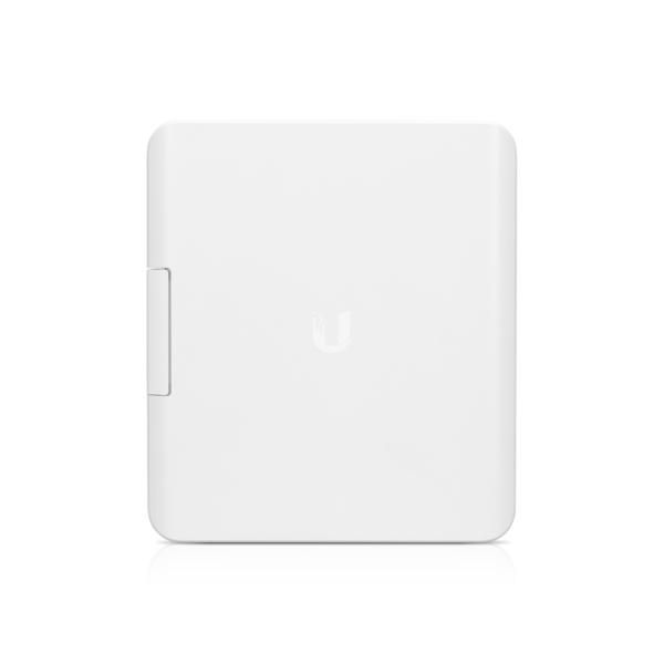 Ubiquiti UniFi Switch Flex Utility, Caja Exterior Impermeable para USW-Flex con Adaptador PoE de 60W