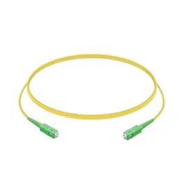 Ubiquiti UF-SM-PATCH-APC-APC Cable de fibra óptica 1.2 m, SC/SC APC, G.657.A1, Amarillo