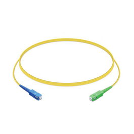 Ubiquiti SC/UPC a SC/APC, Fibra SM G.657A1, Simplex, Chaqueta PVC 2.0mm, 1.5m