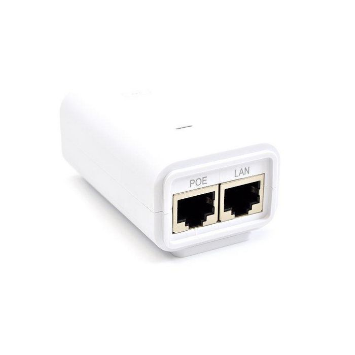 Ubiquiti Adaptador PoE 24V 1.0A RJ-45 Blanco para Protección de Dispositivos y Compatibilidad airGateway