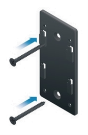 Ubiquiti POE-WM Soporte de montaje en pared Negro