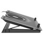 Genesis Notebook Kühler OXID 550 - Refrigeración para Portátil de 15.6 a 17.3 Pulgadas, 5 Ventiladores, USB, Negro, 44.1 CFM, 2800 RPM