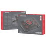 Genesis Notebook Kühler OXID 550 - Refrigeración para Portátil de 15.6 a 17.3 Pulgadas, 5 Ventiladores, USB, Negro, 44.1 CFM, 2800 RPM