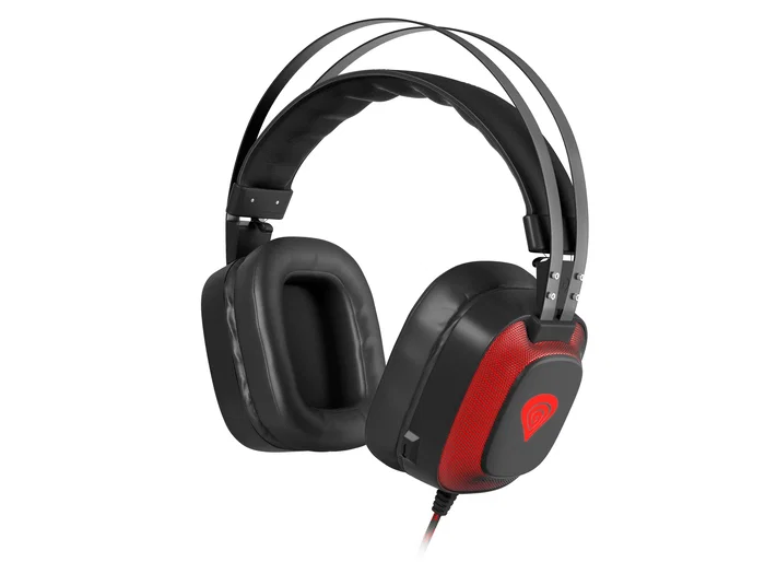 Genesis Radon 720 Auriculares Gaming con Sonido Virtual 7.1, Micrófono Integrado, Diadema Circumaural, USB, Altavoces 50mm, Negro, Compatible con PC y Mac